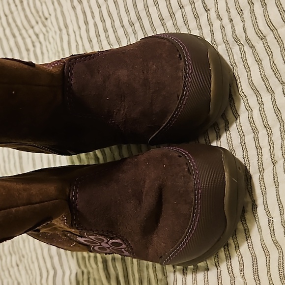 STRIDE RITE Surprise Krisha boots sz. 5 faux leather floral baby booties - Picture 8 of 11